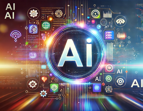 AI technology visualization